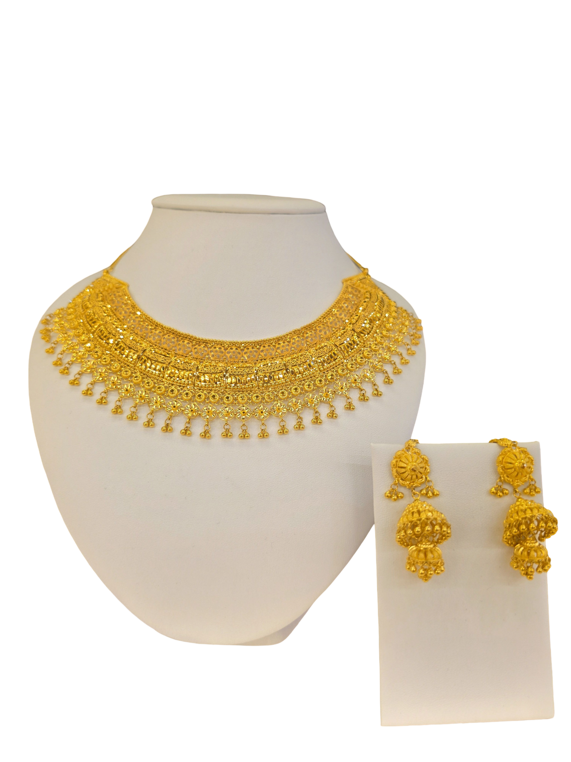 22K Gold Designer Bridal Set
