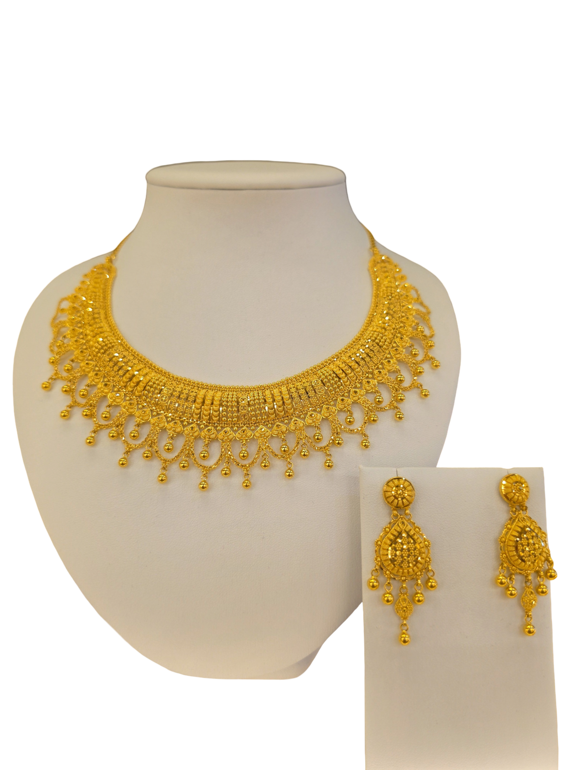 22K Gold Designer Bridal Set