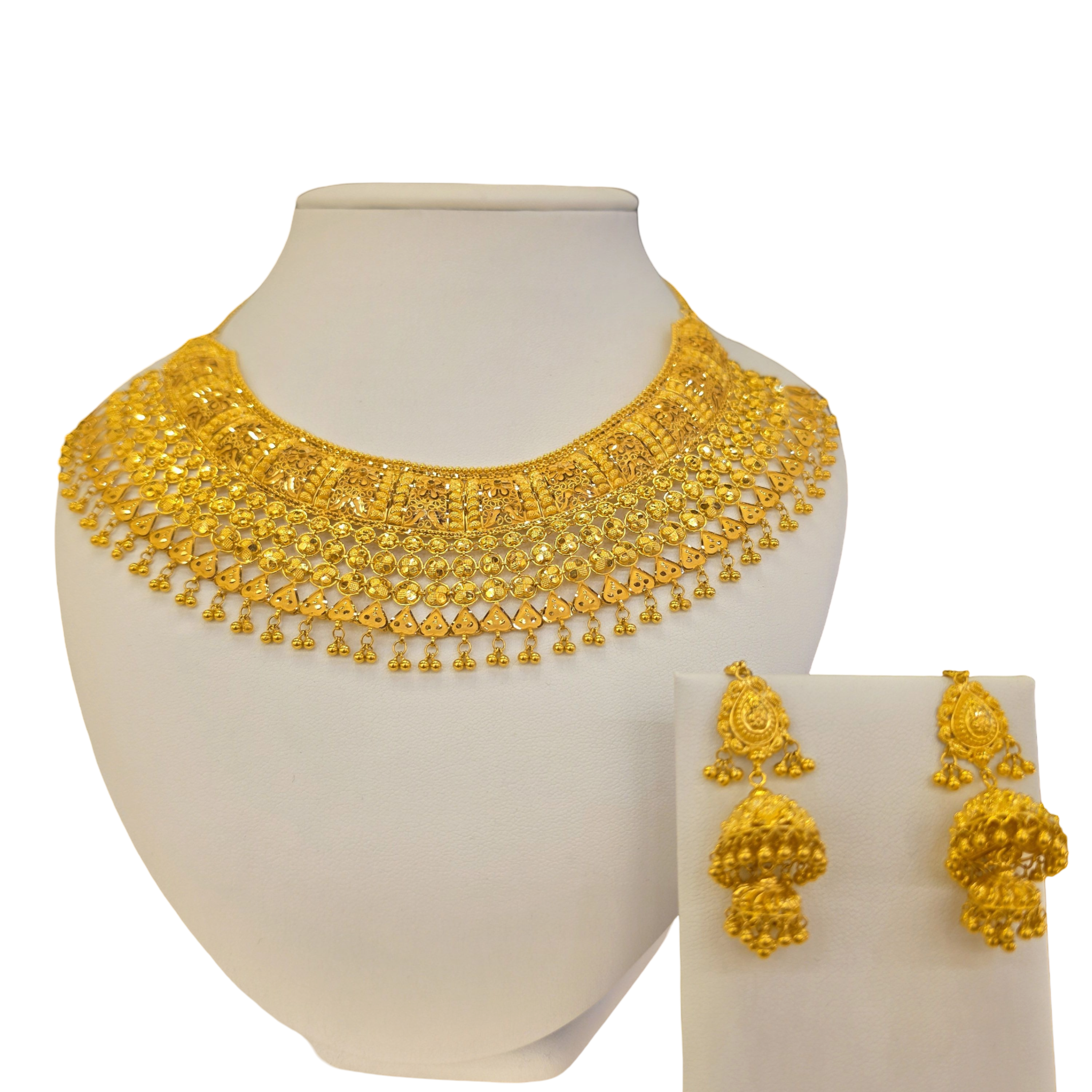 22K Gold Designer Bridal Set