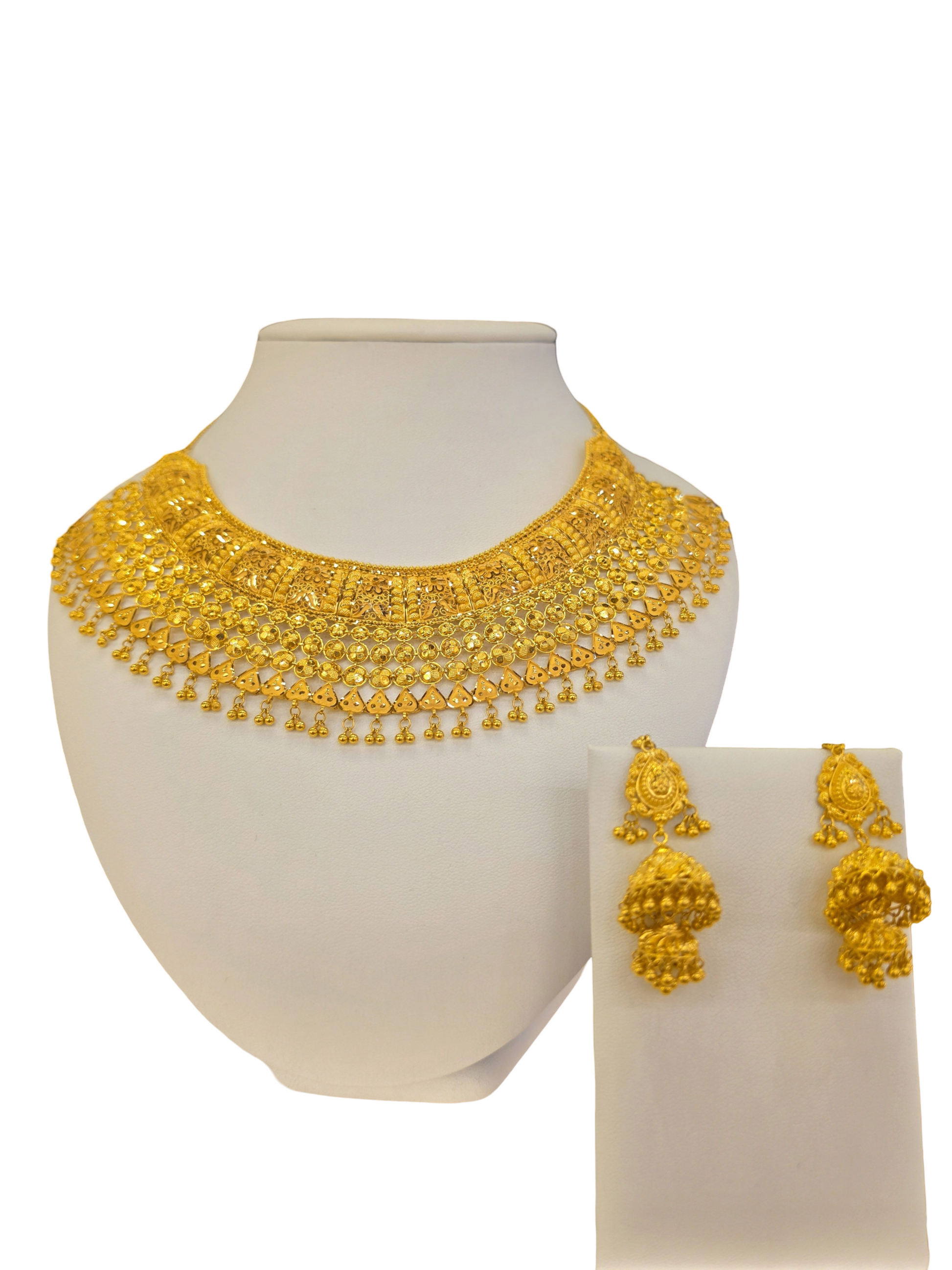 22K Gold Designer Bridal Set
