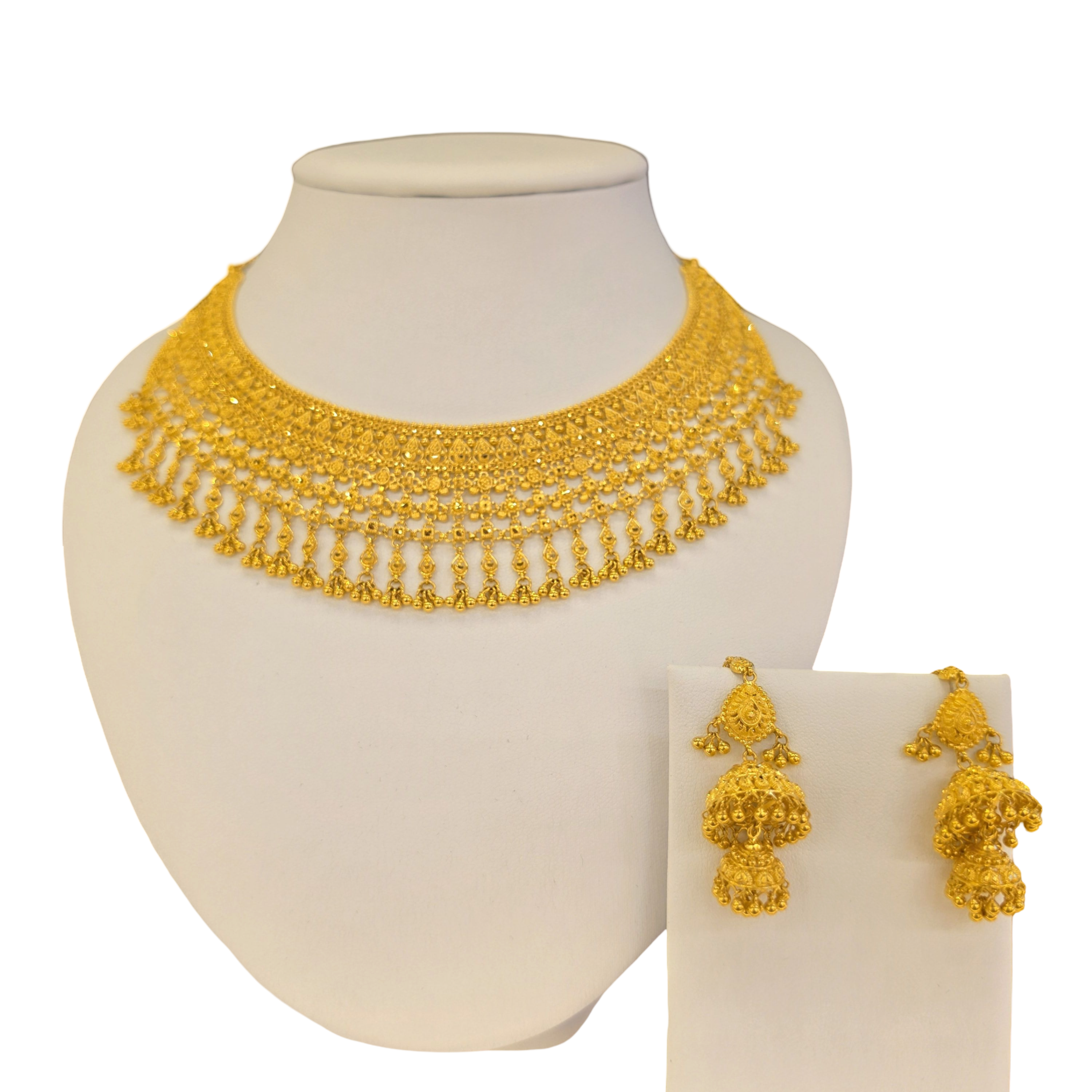 22K Gold Designer Bridal Set