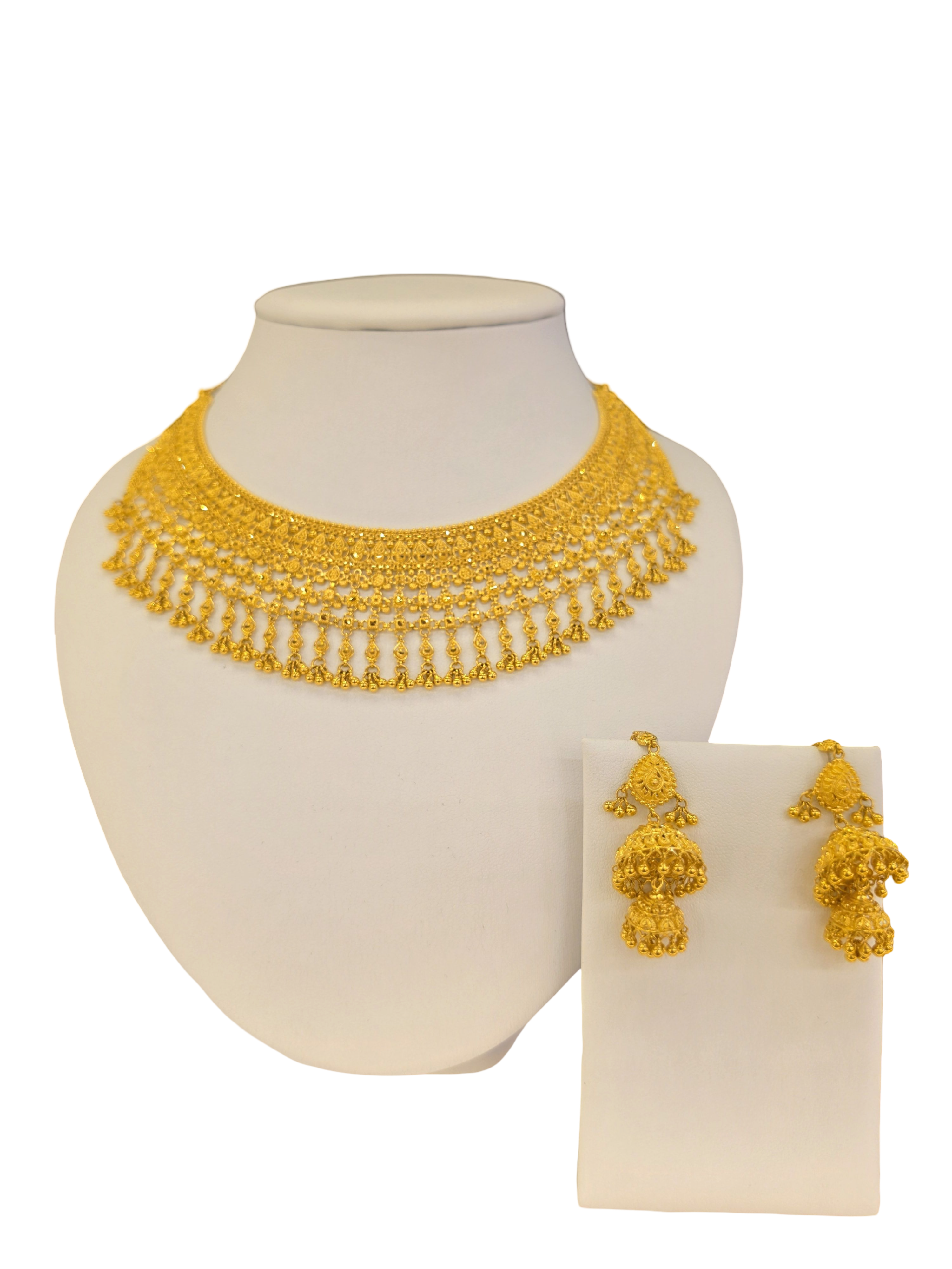 22K Gold Designer Bridal Set
