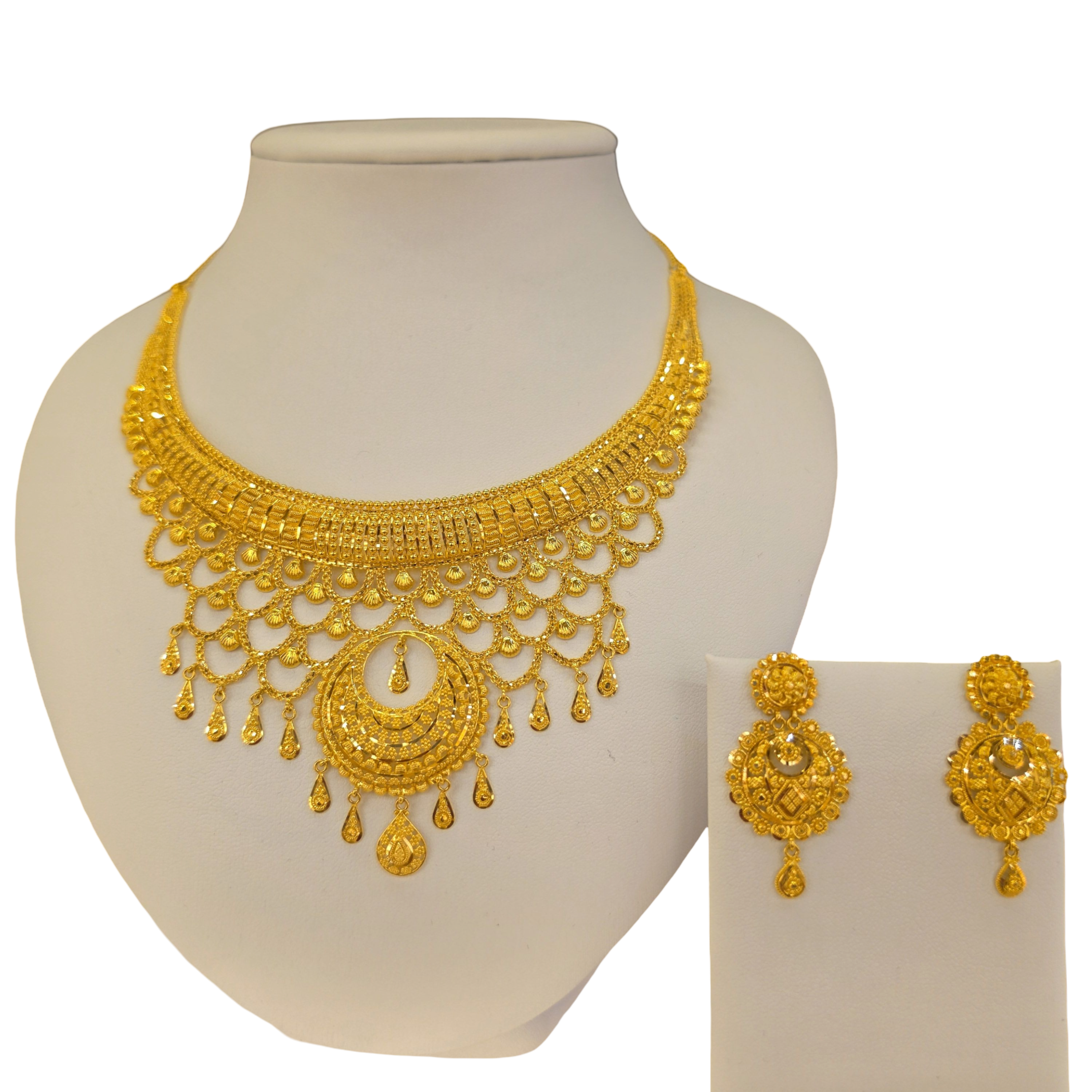 22K Gold Designer Bridal Set