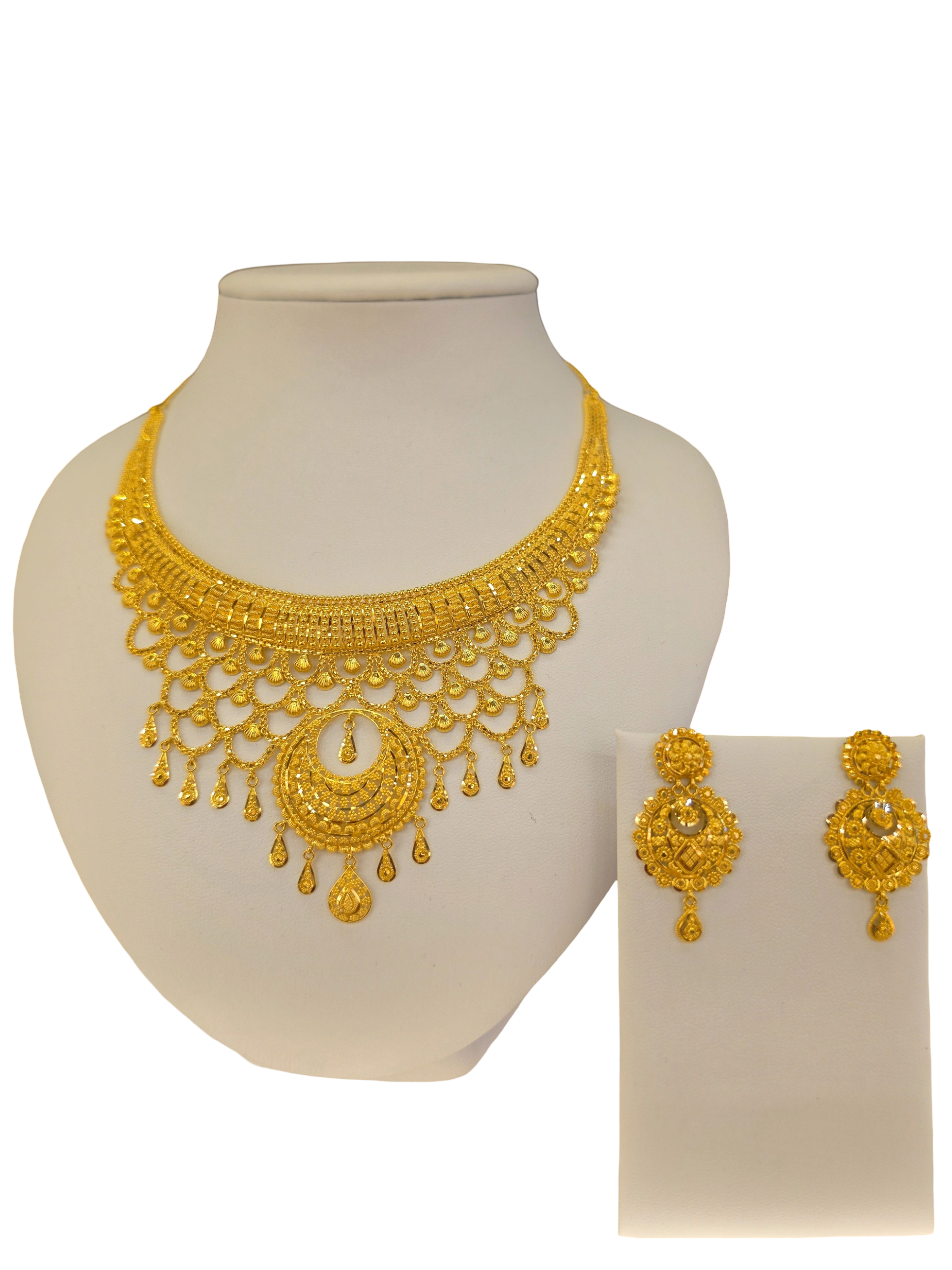 22K Gold Designer Bridal Set