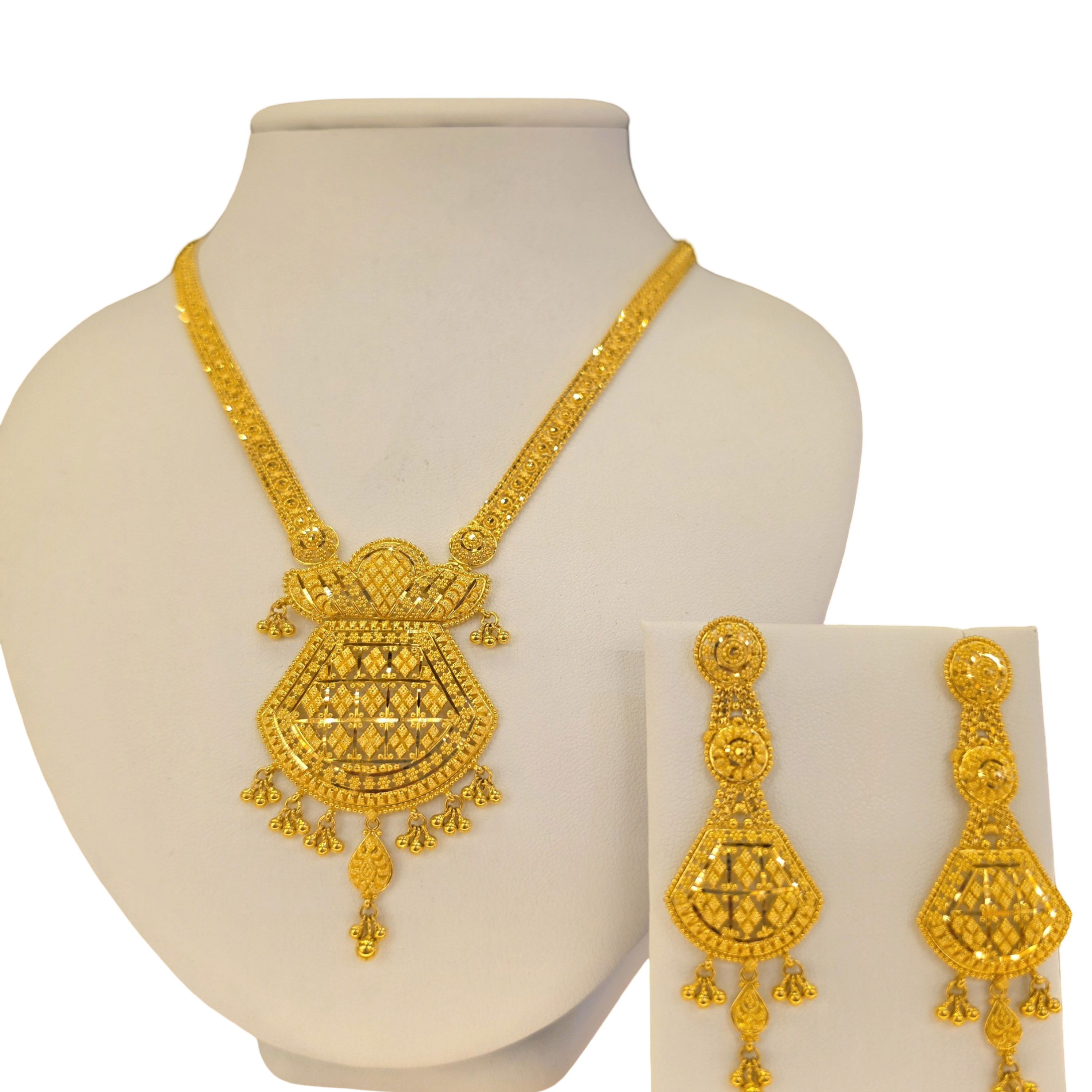 22K Gold Designer Bridal Set