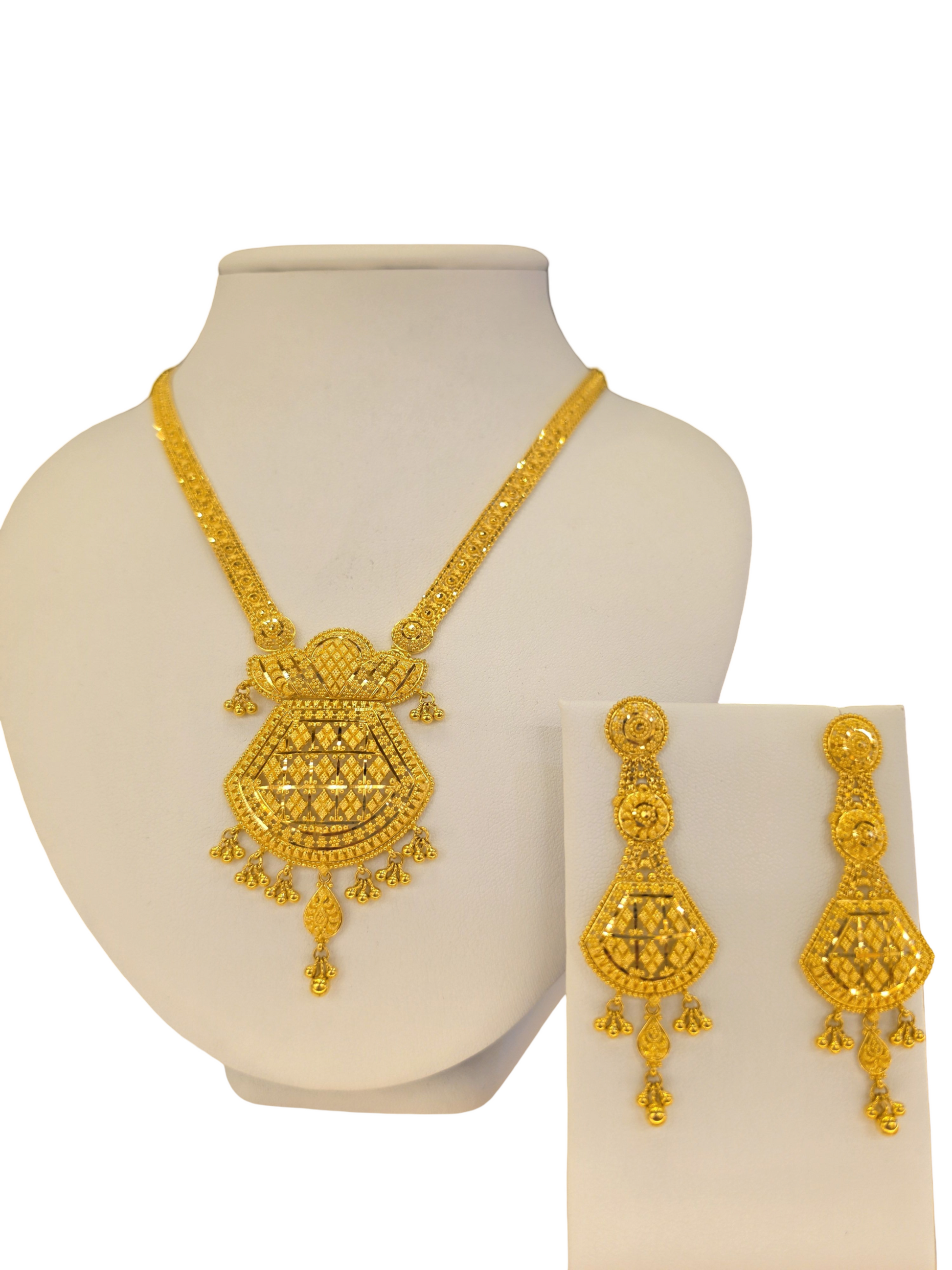 22K Gold Designer Bridal Set