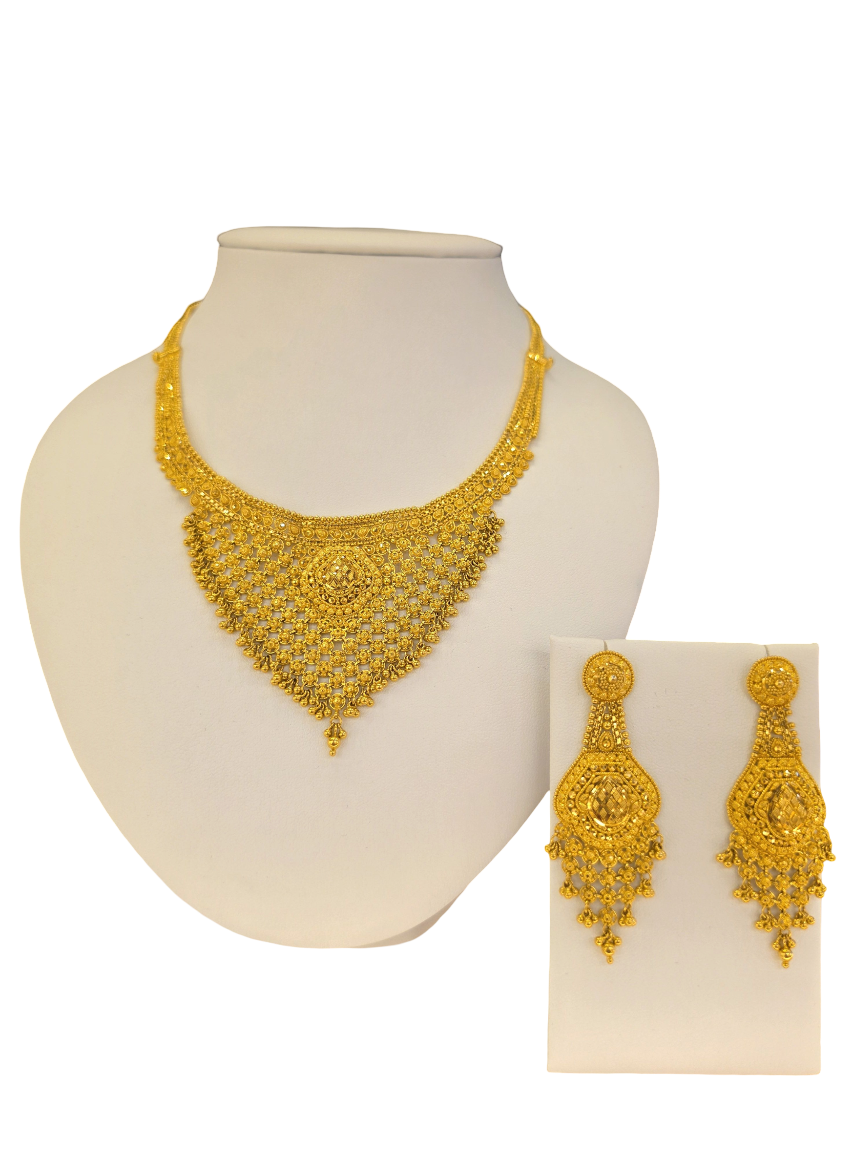 22K Gold Designer Bridal Set