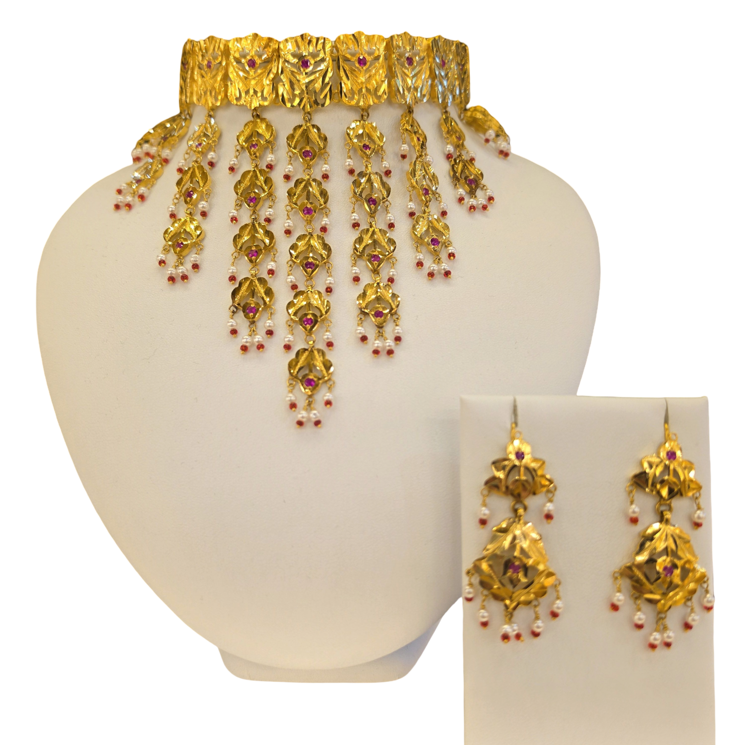 22K Gold Designer Bridal Set