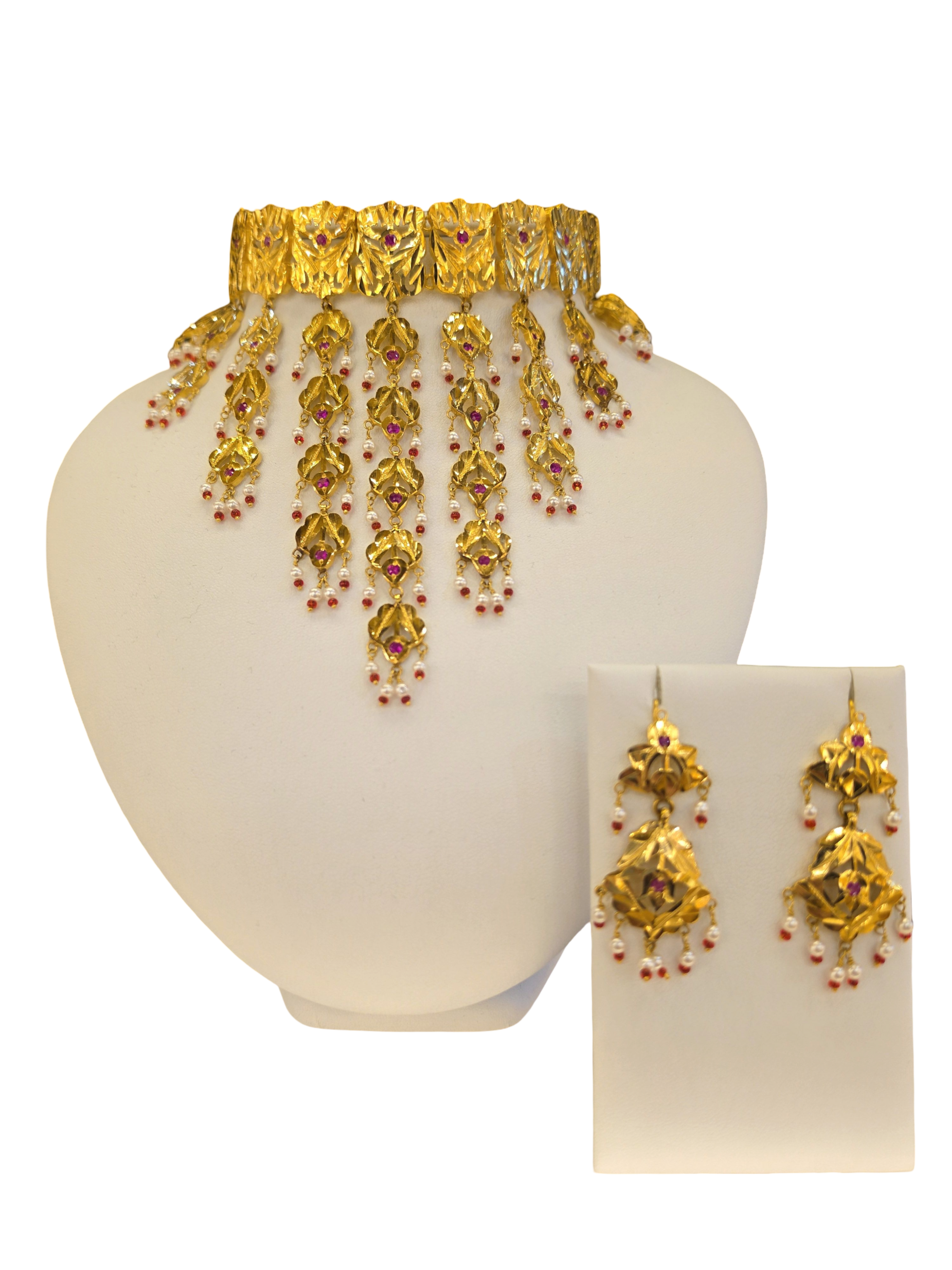 22K Gold Designer Bridal Set