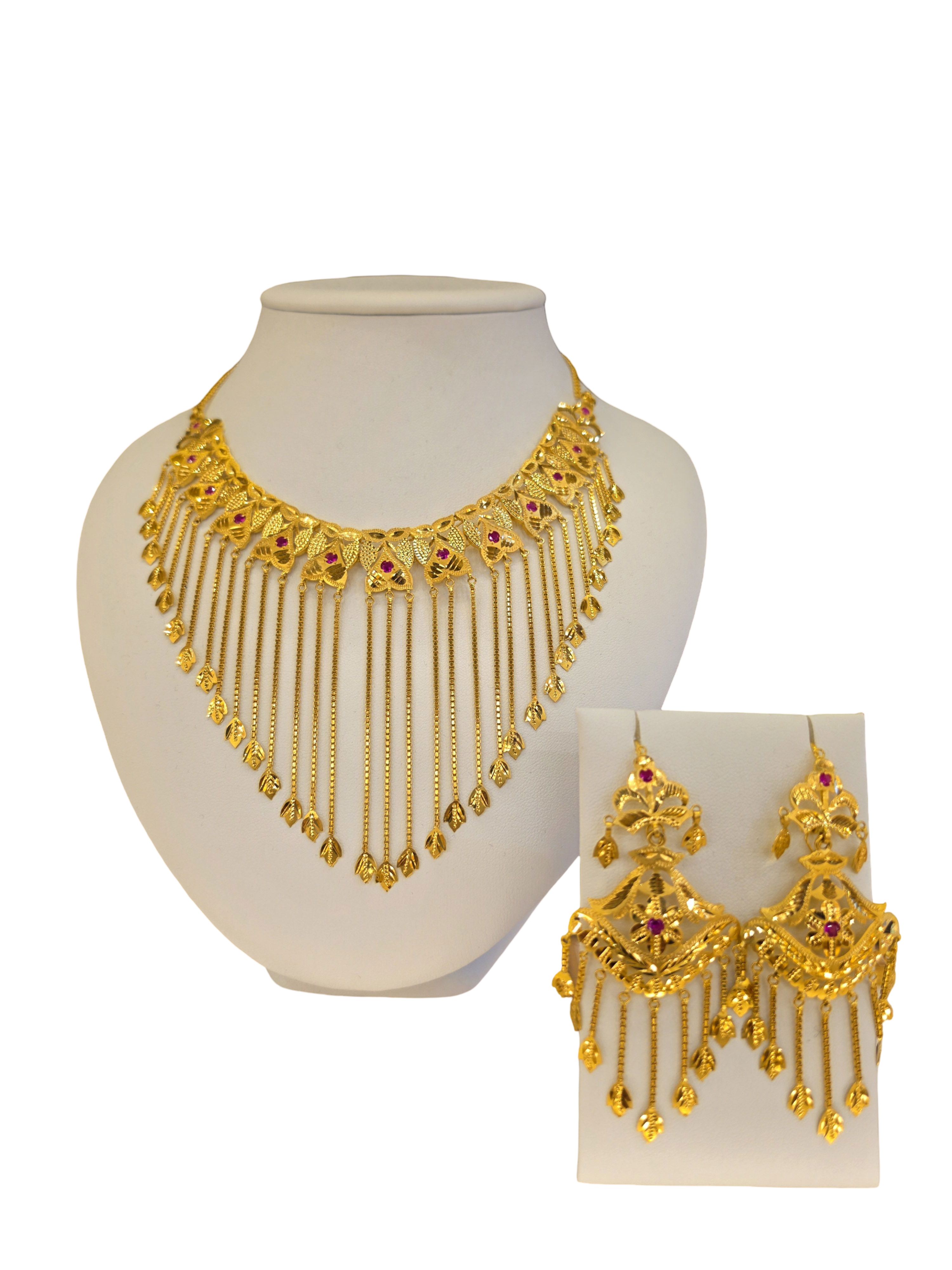 22K Gold Designer Bridal Set