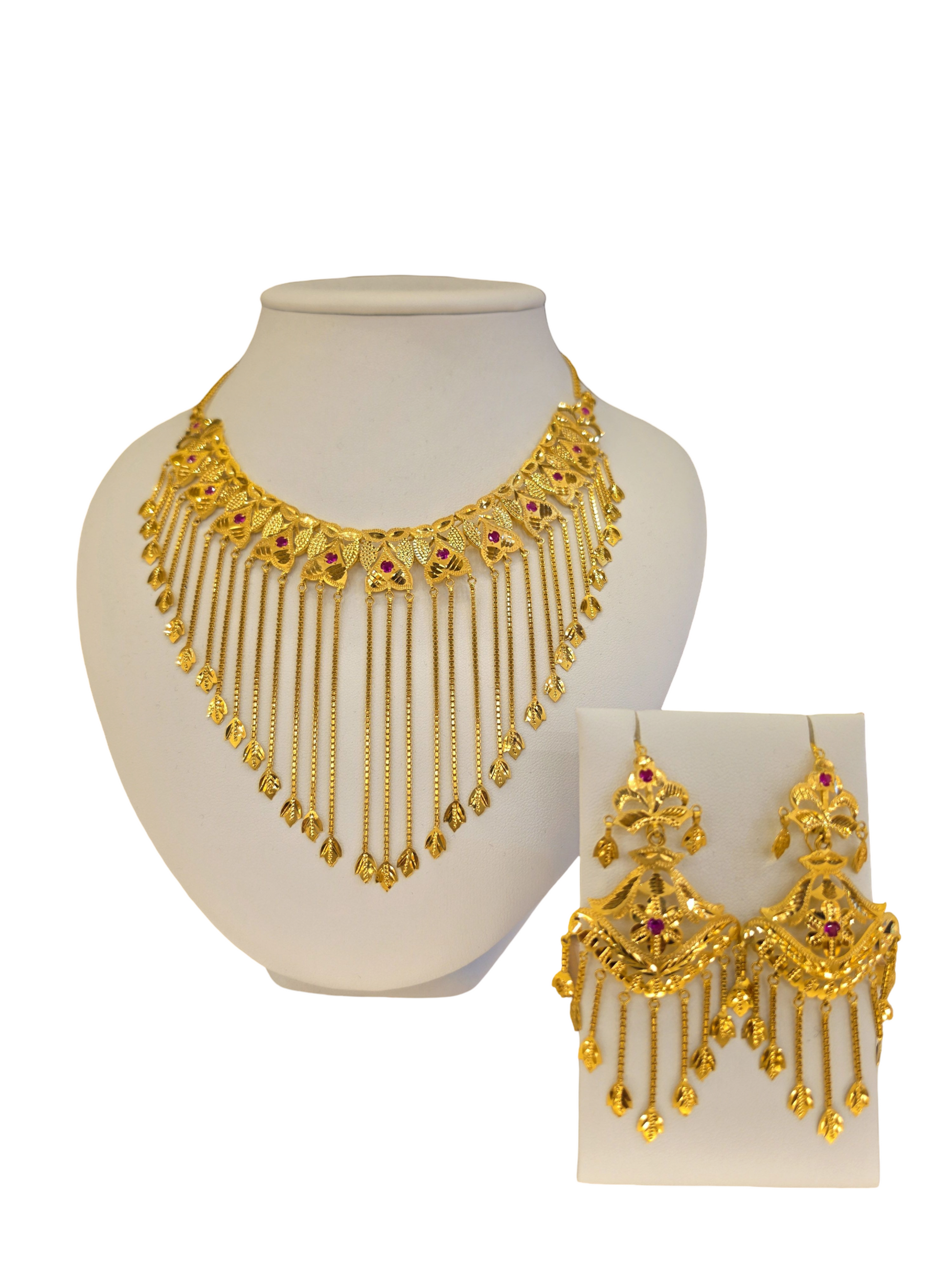 22K Gold Designer Bridal Set