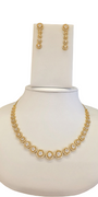 22K Gold CZ Designer Set