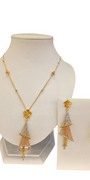 22K Gold Tri-tone Designer Set