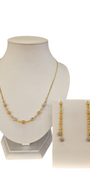 22K Gold Tri-tone Designer Set