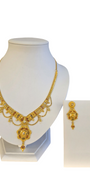 22K Gold Tri-tone Designer Set