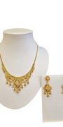 22K Gold Tri-tone Designer Set