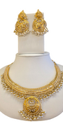 22K Gold Jadau Designer Bridal Set