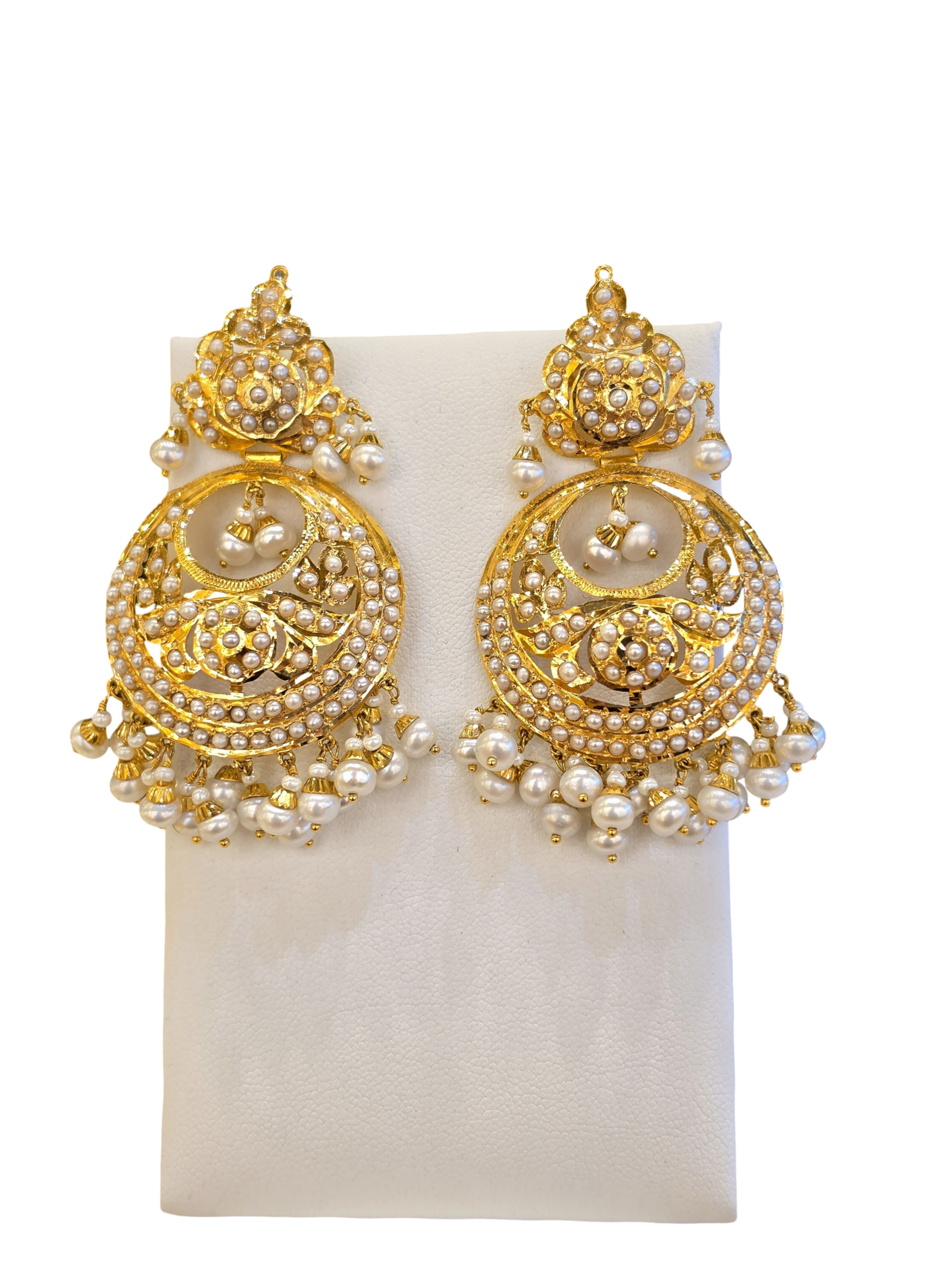 22K Gold Jadau Designer Bridal Set