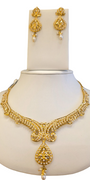 22K Gold Jadau Designer Set