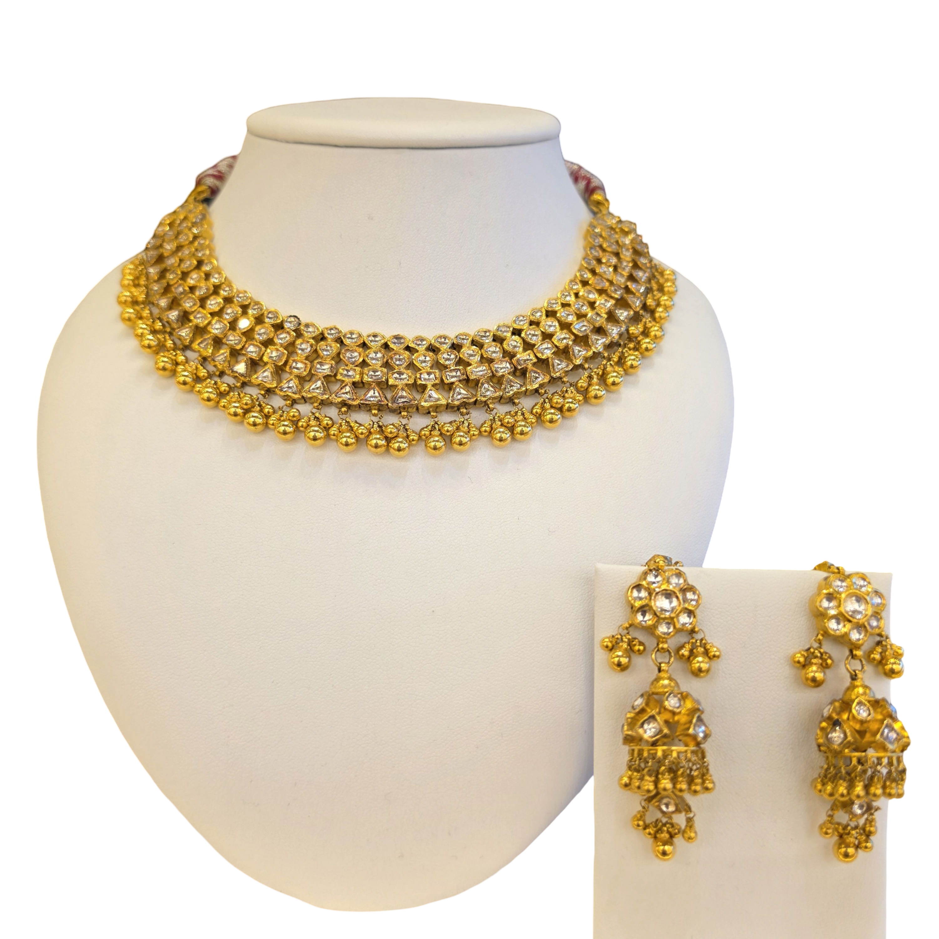 22K Gold Designer Bridal Set