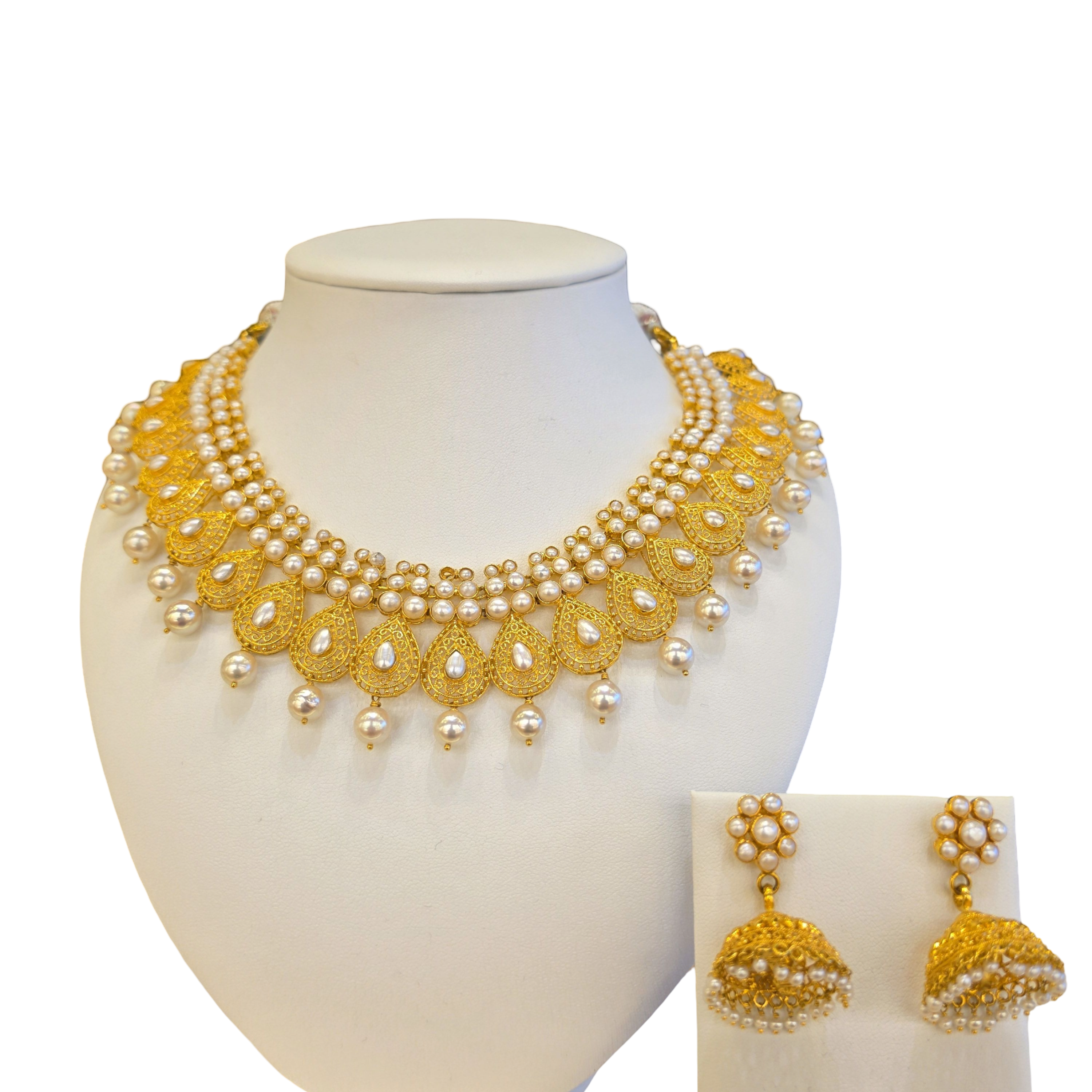 22K Gold Designer Bridal Set