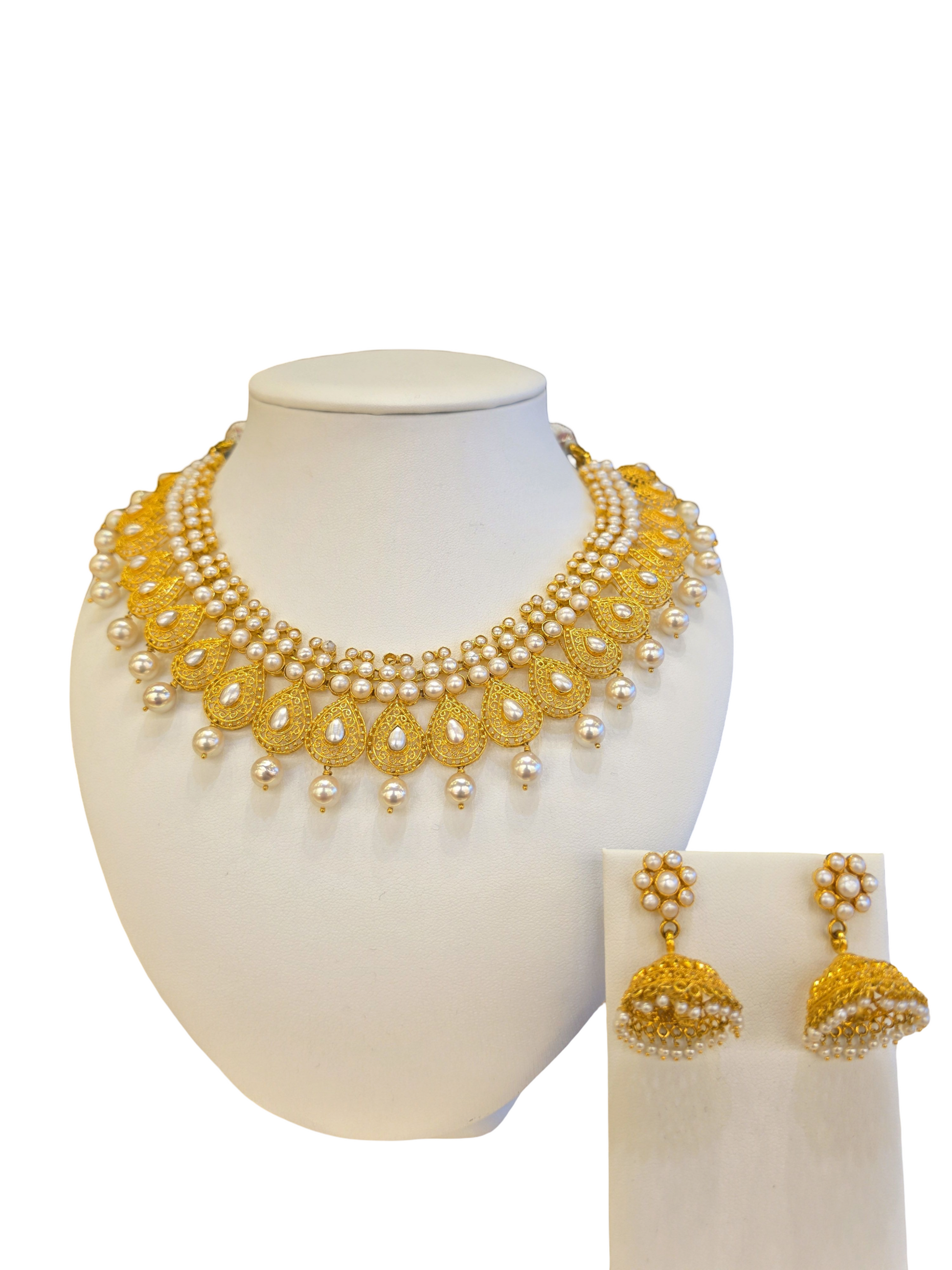 22K Gold Designer Bridal Set