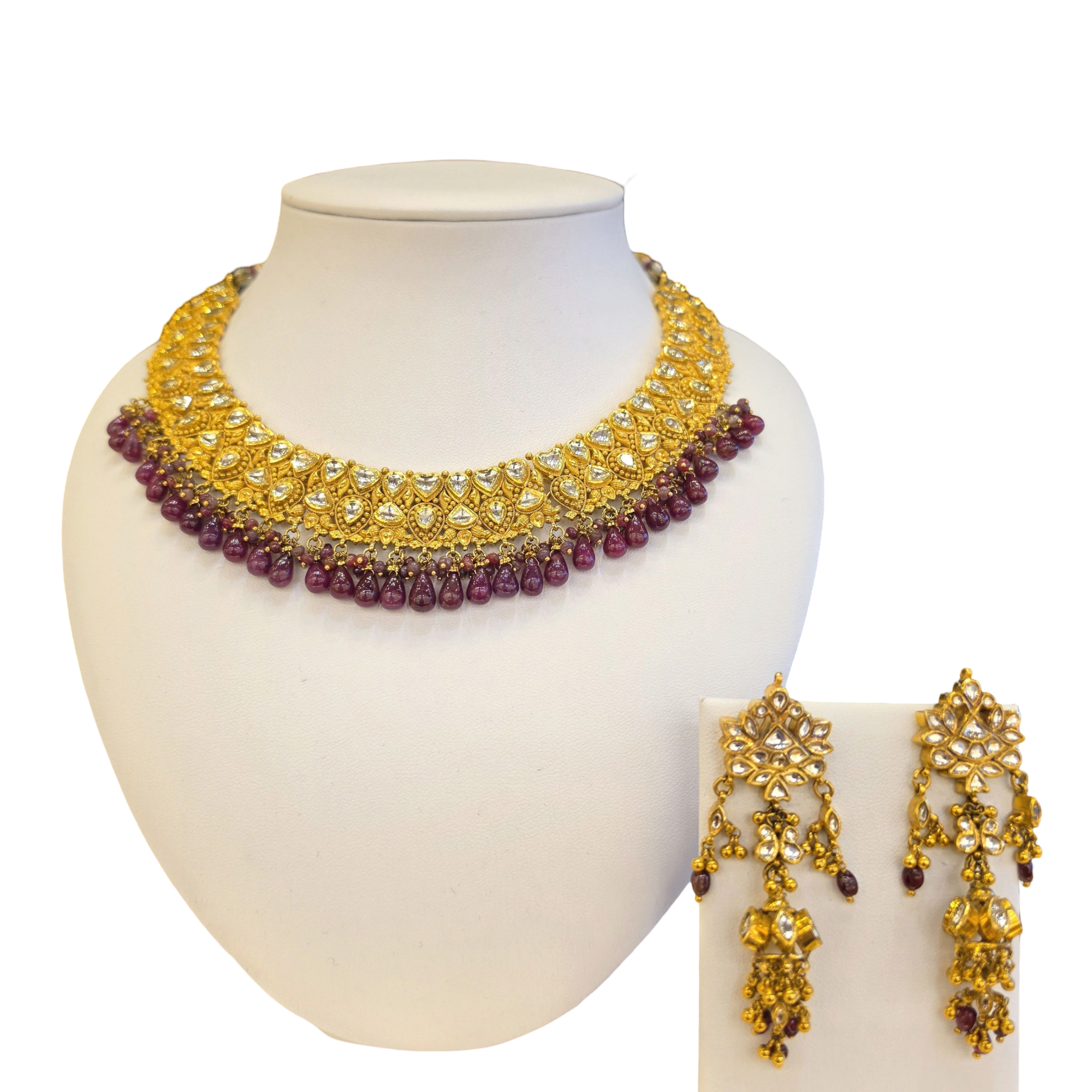 22K Gold Designer Bridal Set