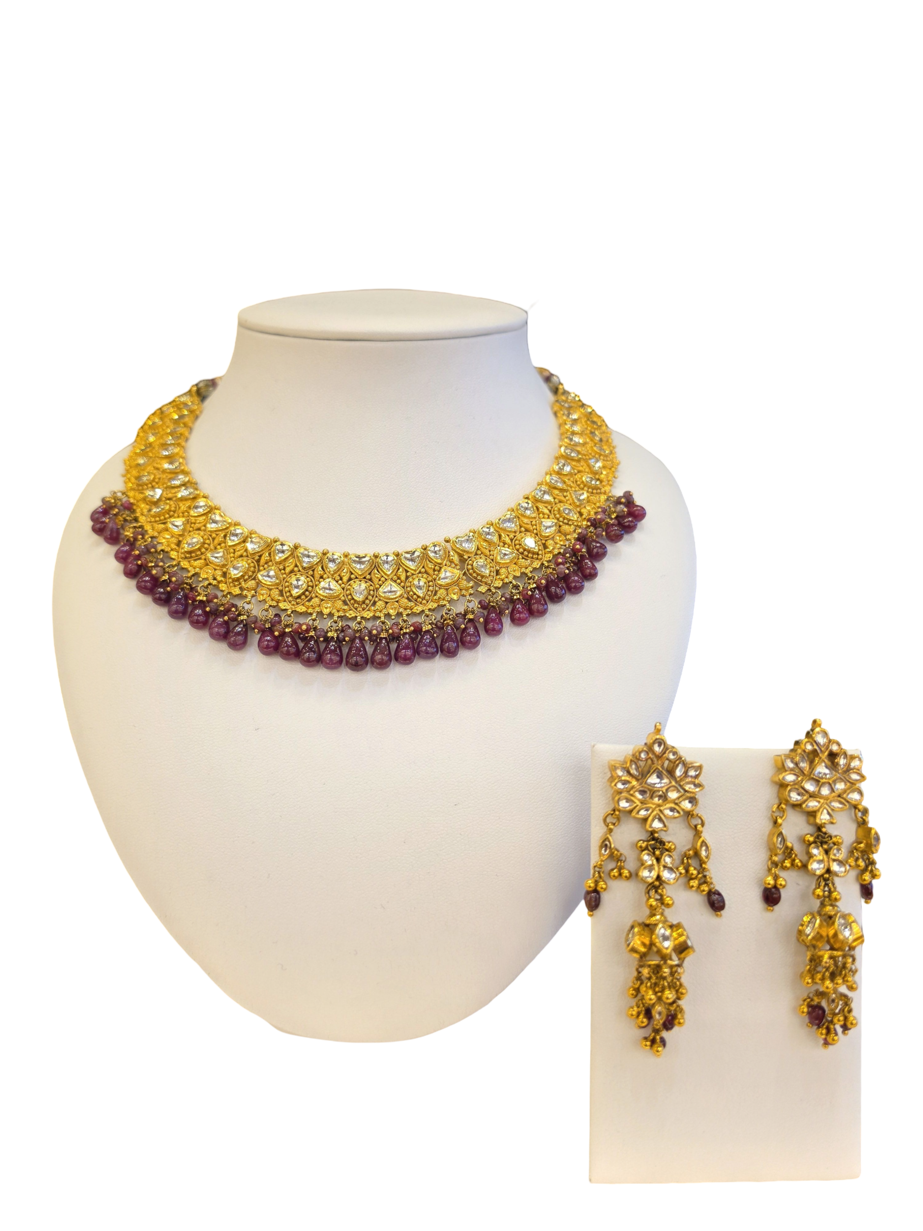 22K Gold Designer Bridal Set
