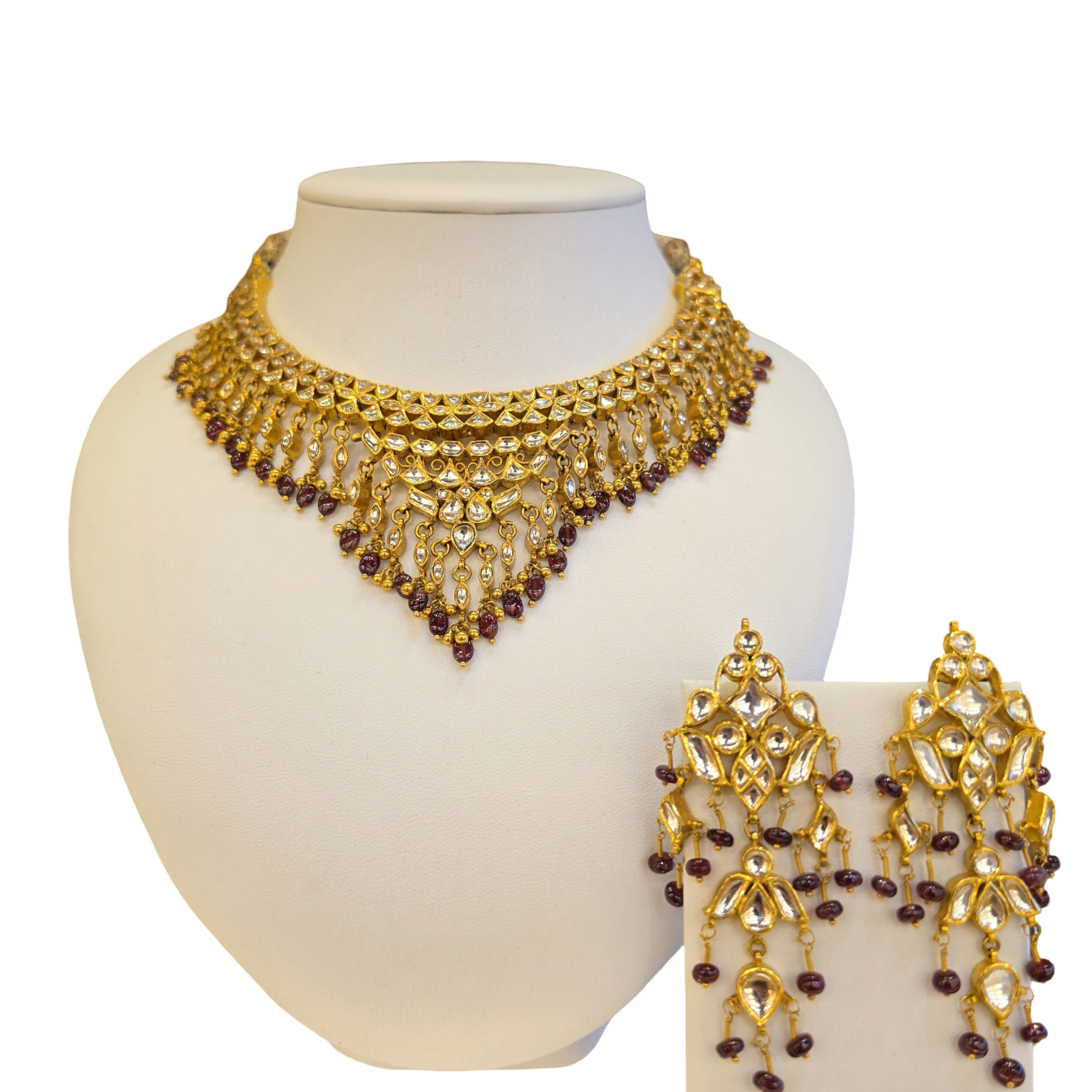 22K Gold Designer Bridal Set