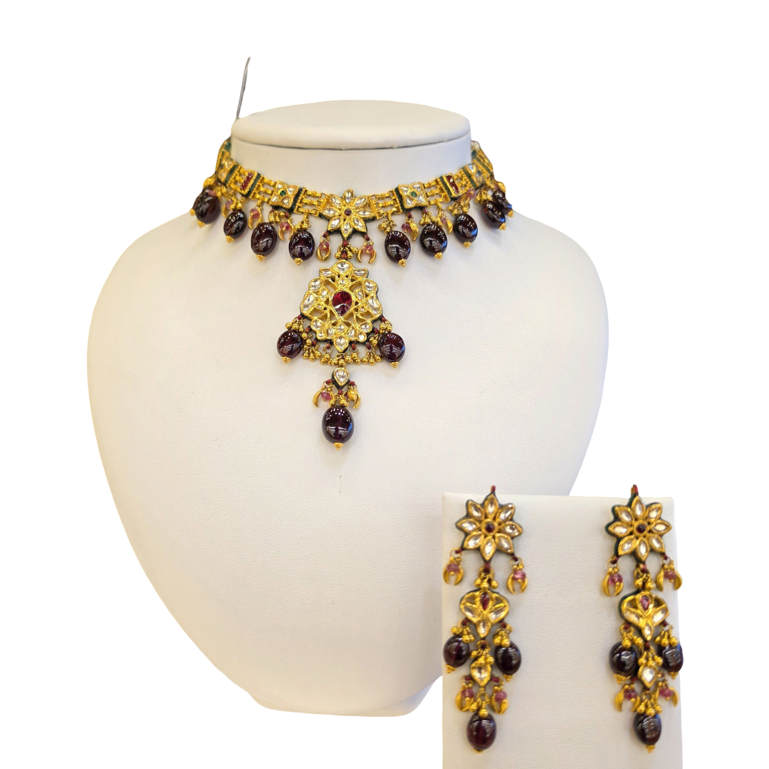 22K Gold Designer Bridal Set