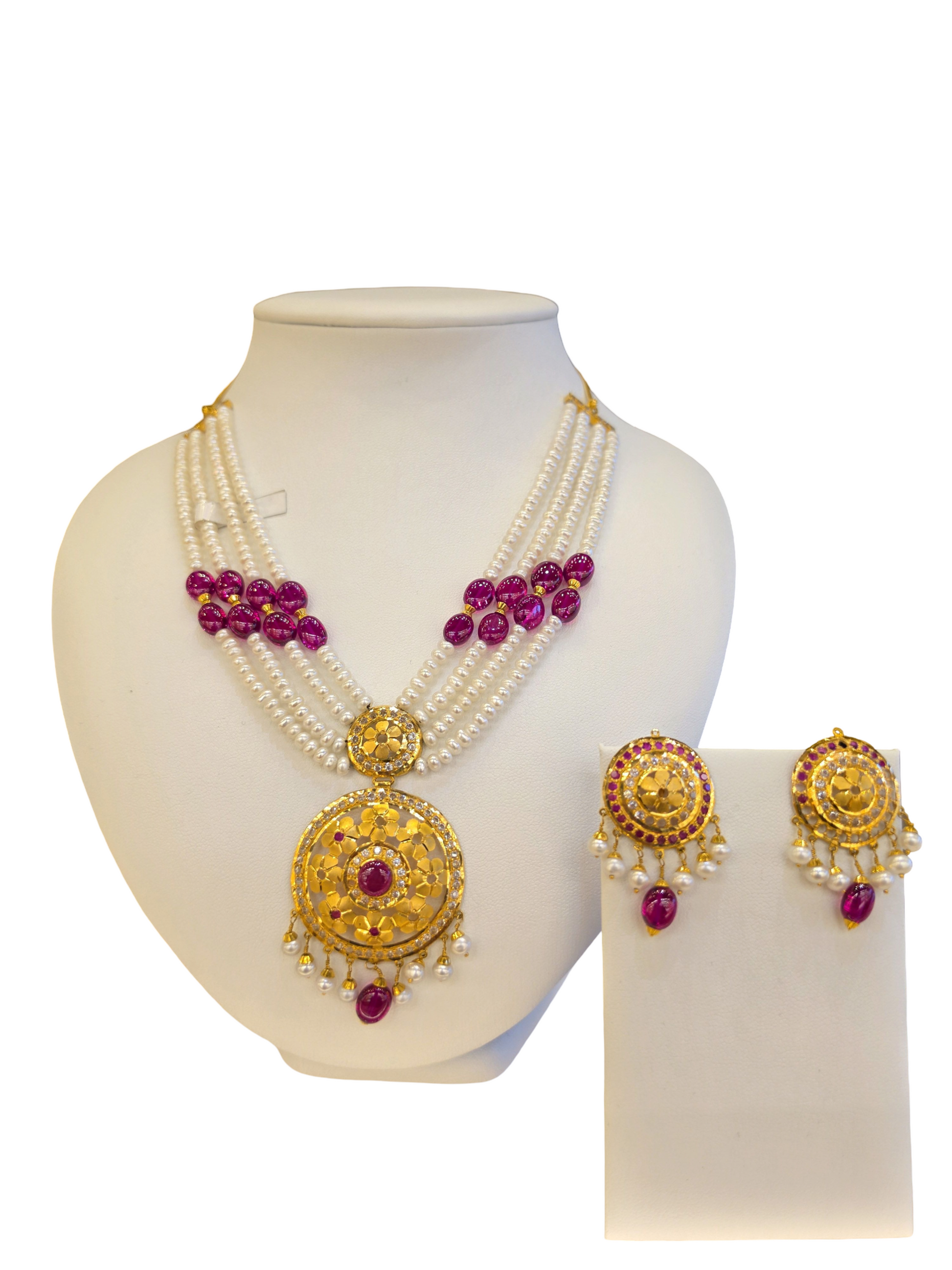 22K Gold Designer Bridal Set