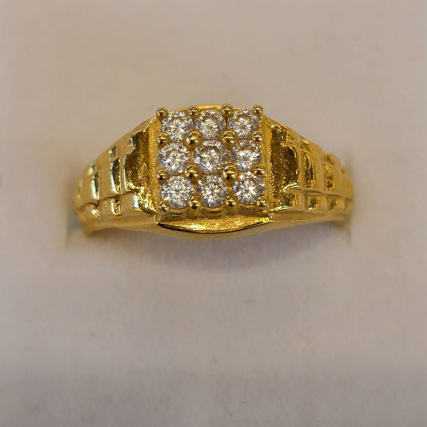 22K Gold Men's Ring