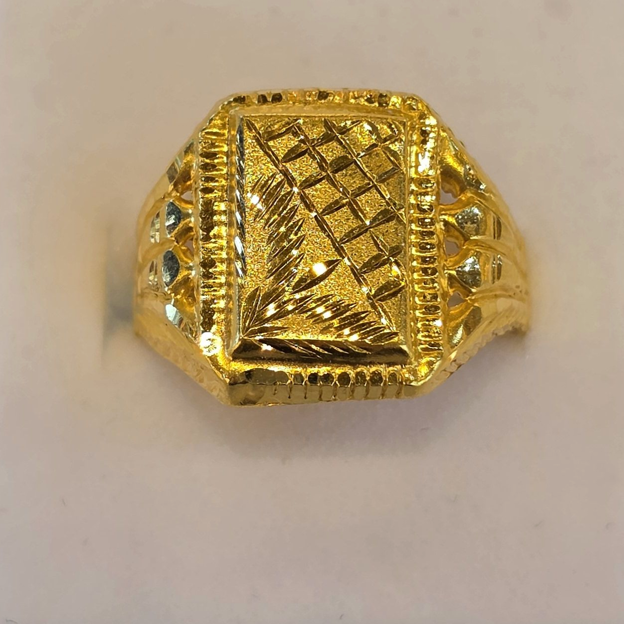 22K Gold Men's Ring