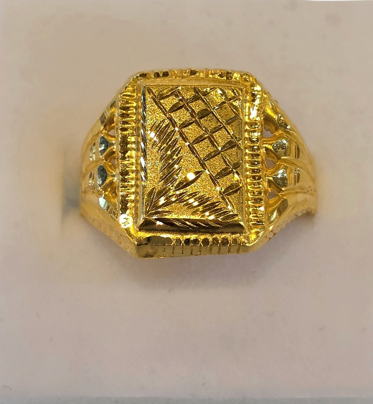 22K Gold Men's Ring
