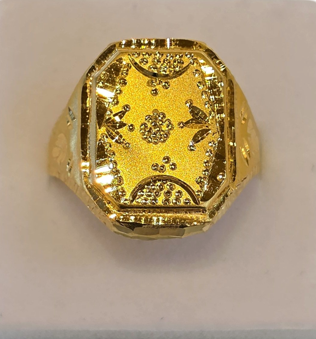 22K Gold Men's Ring