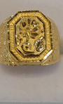 22K Gold Men's Ring