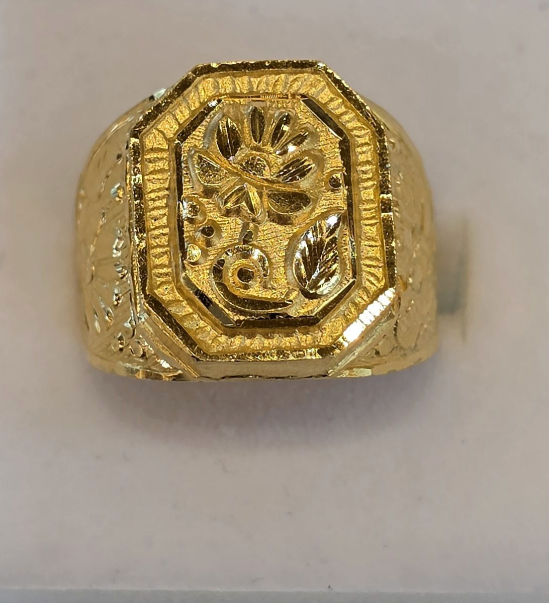 22K Gold Men's Ring