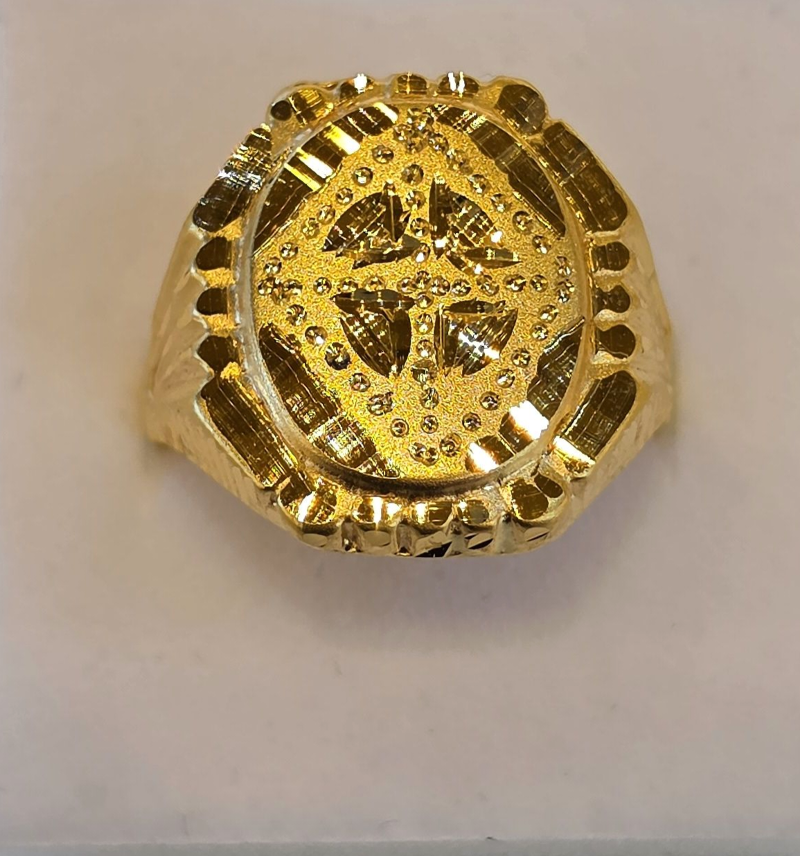 22K Gold Men's Ring
