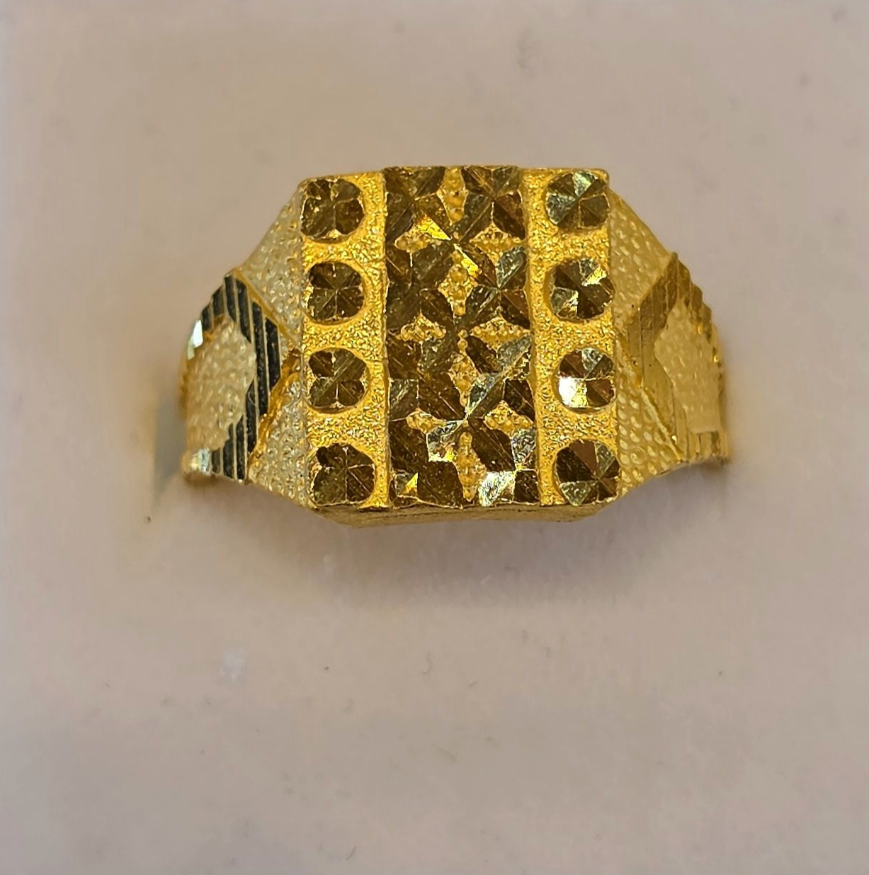 22K Gold Men's Ring