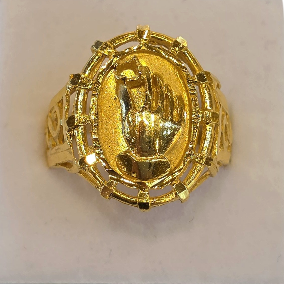 22K Gold Men's Ring