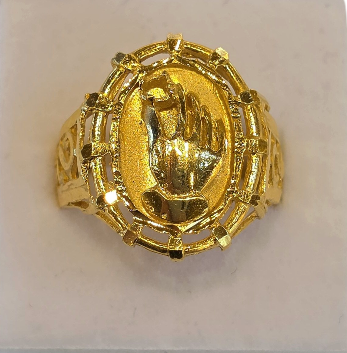 22K Gold Men's Ring