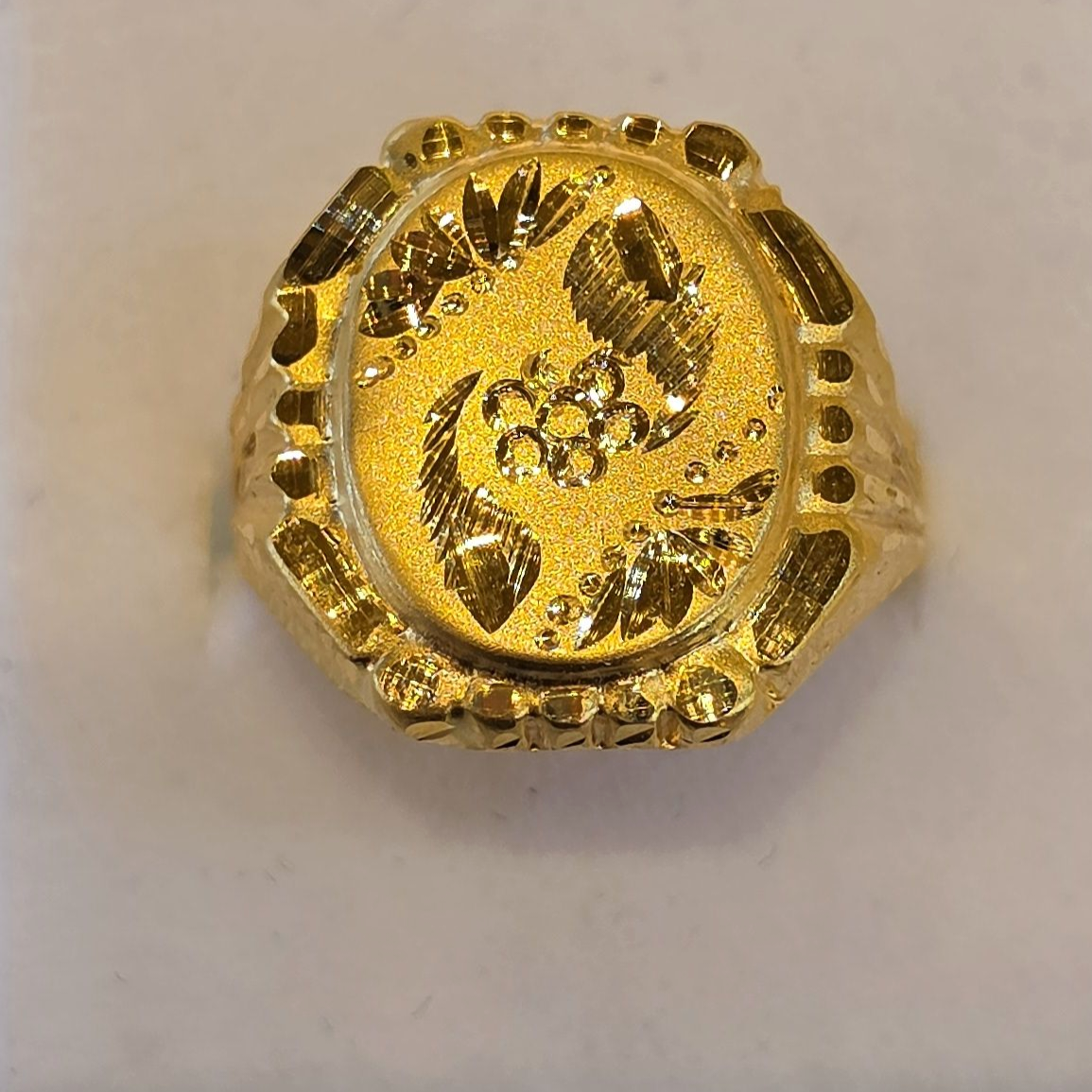 22K Gold Men's Ring