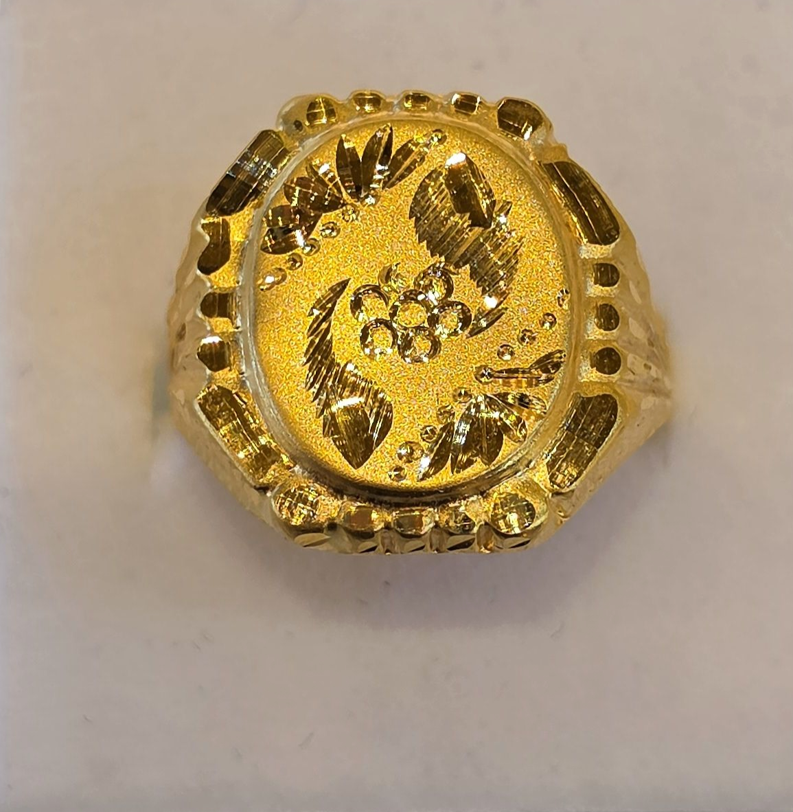22K Gold Men's Ring