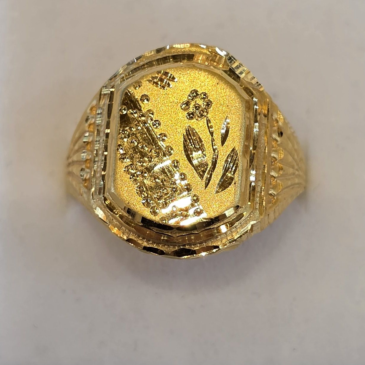 22K Gold Men's Ring