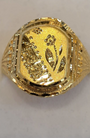 22K Gold Men's Ring