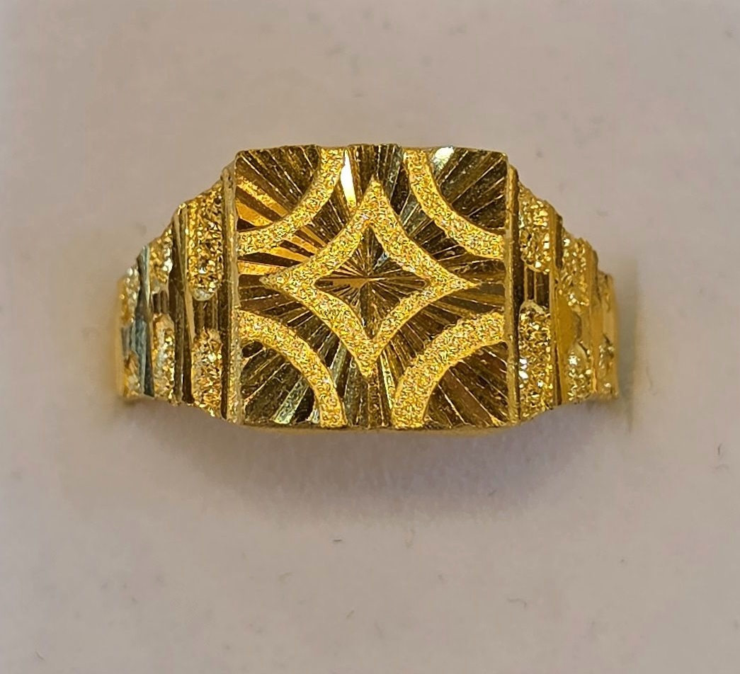 22K Gold Men's Ring