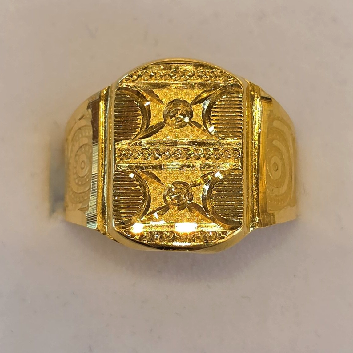 22K Gold Men's Ring