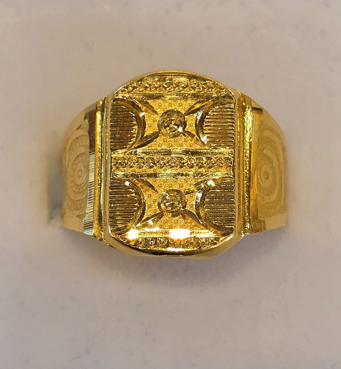 22K Gold Men's Ring
