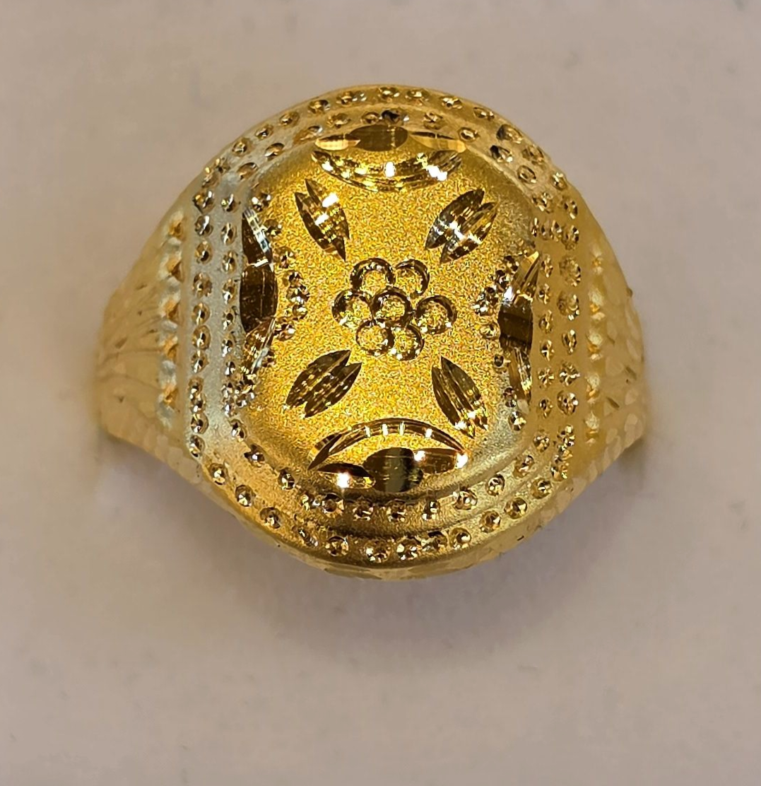 22K Gold Men's Ring