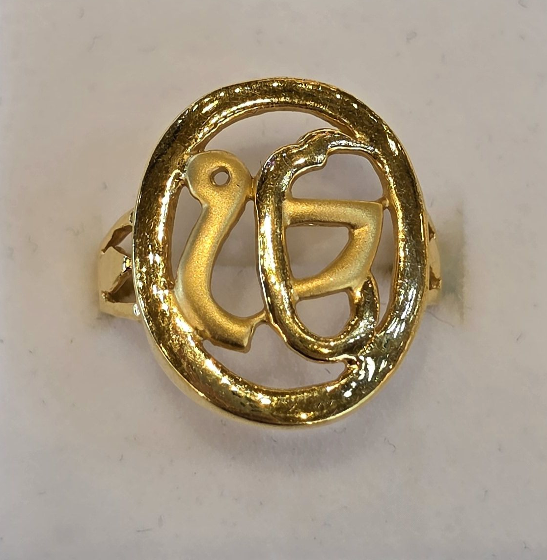 22K Gold Men's Ring